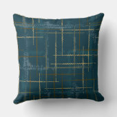 Durch das Zusammenwirken von Linien und Formen ent Kissen (Rückseite)