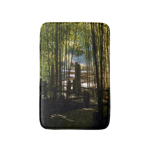 Durch den Bambus Badematte (Vorderseite Vertikal)