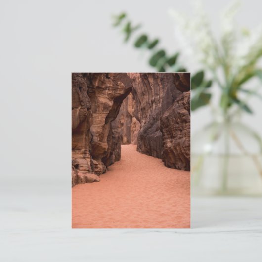 Durch den Canyon Postkarte (Stehend Vorderseite)