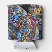 Durch den Flügel eines Schmetterlings Dosenkühler (Rückseite)