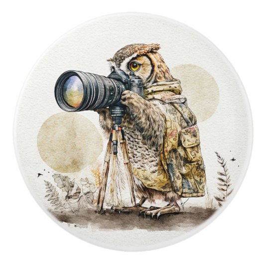 Durch den Glasknopf Keramik Keramikknauf (Vorderseite)