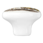 Durch den Glasknopf Keramik Keramikknauf (Seitenansicht)