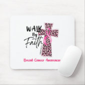 Durch den Glaube Brustkrebs Bewusstsein Christlich Mousepad (Mit Mouse)