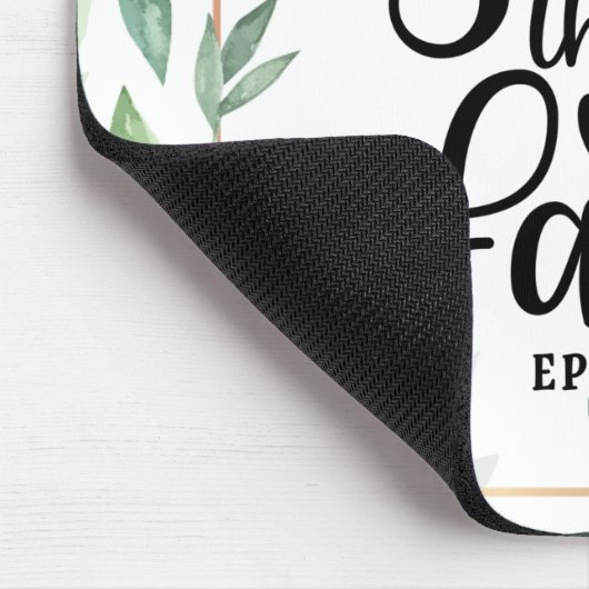 Durch den Glauben gerettet Mousepad (Ecke)