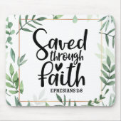 Durch den Glauben gerettet Mousepad (Vorne)