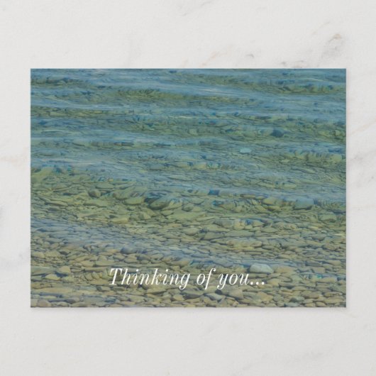 Durch den Huron-See Postkarte (Vorderseite)