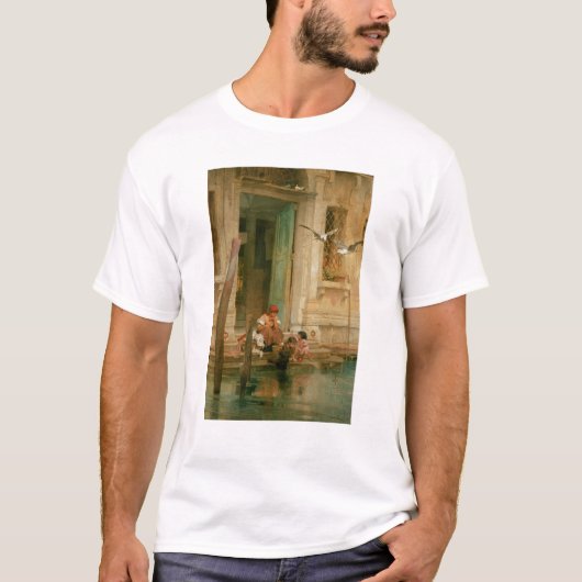 Durch den Kanal Venedig T-Shirt (Vorderseite)