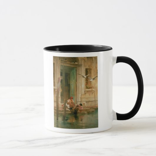 Durch den Kanal Venedig Tasse (Rechts)
