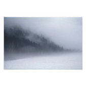Durch den Nebel Fotodruck (Vorne)