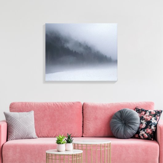 Durch den Nebel Leinwanddruck (Insitu (Wohnzimmer))