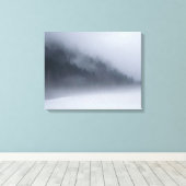 Durch den Nebel Leinwanddruck (Insitu (Holzboden))