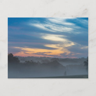 Durch den Nebel Postkarte