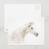 Durch den Nebel Postkarte (Vorne/Hinten)