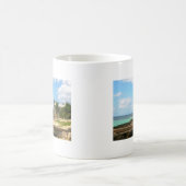 Durch den Ozean Kaffeetasse (Mittel)