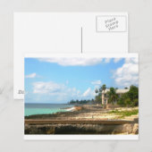 Durch den Ozean Postkarte (Vorne/Hinten)