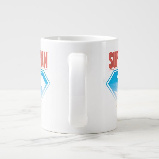 Durch den S-Schild Jumbo-Tasse (Rückseite)