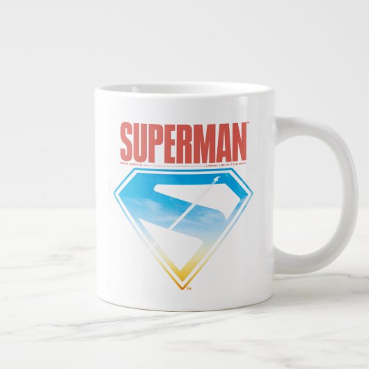 Durch den S-Schild Jumbo-Tasse (Rechts)