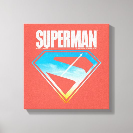 Durch den S-Schild Leinwanddruck (Vorderseite)