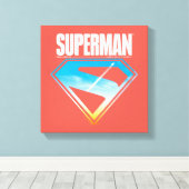 Durch den S-Schild Leinwanddruck (Insitu (Holzboden))