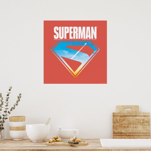 Durch den S-Schild Poster (Küche)