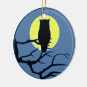 Durch den Schatten des Mondes Keramik Ornament (Links)