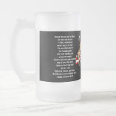 Durch den Schlamm und das Blut Mattglas Bierglas (Links)