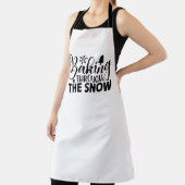 Durch den Schnee backen Schürze (InSitu)