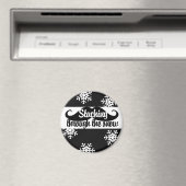 Durch den Schnee stürzen Magnet (In Situ (Geschirrspüler))