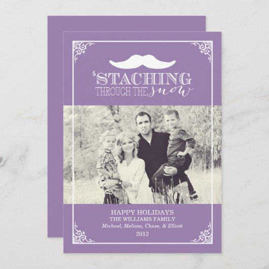 Durch den Schnee stürzen | Weihnachten (Vorne/Hinten)