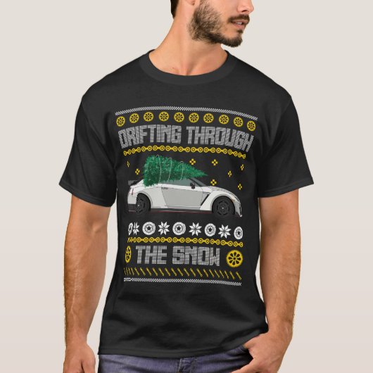 durch den Schnee treibend 2 T-Shirt (Vorderseite)