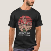 Durch den sonnigen Sasquatch Christus treten T-Shirt (Vorderseite)