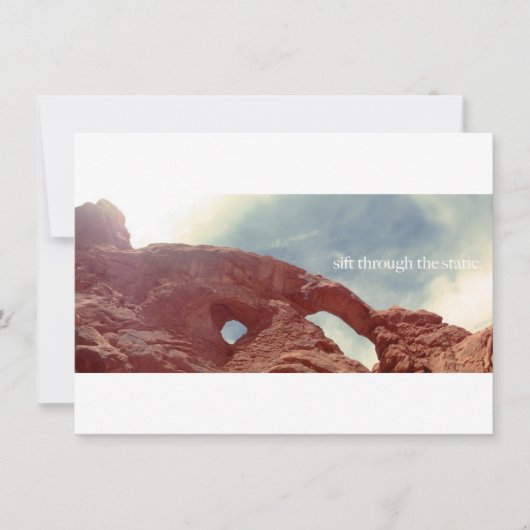 durch den Statik schwenken Einladung (Vorderseite)