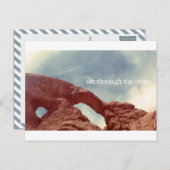 durch den Statik schwenken Postkarte (Vorne/Hinten)