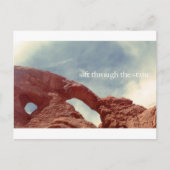 durch den Statik schwenken Postkarte (Vorderseite)