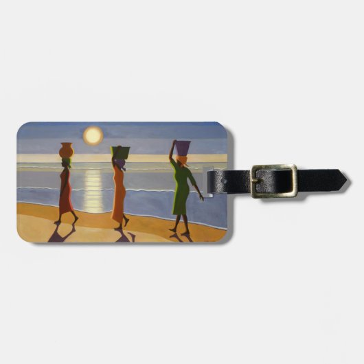 Durch den Strand 2007 Gepäckanhänger (Vorderseite horizontal)