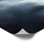 Durch den Sturm erleide ich. Poster (Ecke)