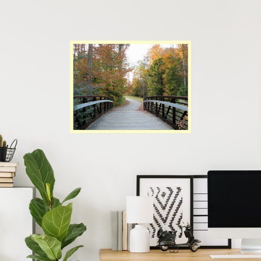 Durch den Wald Poster (Heimbüro)