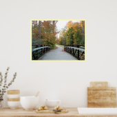 Durch den Wald Poster (Küche)