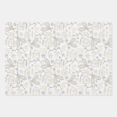 Durch den Wald - Winter Wonderland Geschenkpapier Set (Vorderseite 2)