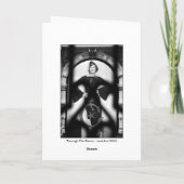 Durch den Zaun Galiera Museum Paris Karte (Rückseite)