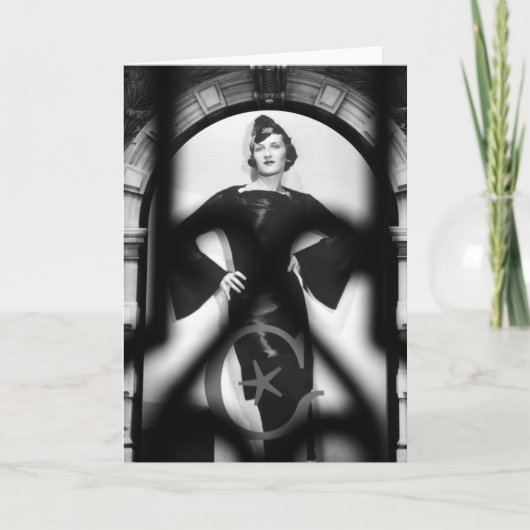 Durch den Zaun Galiera Museum Paris Karte (Vorderseite)