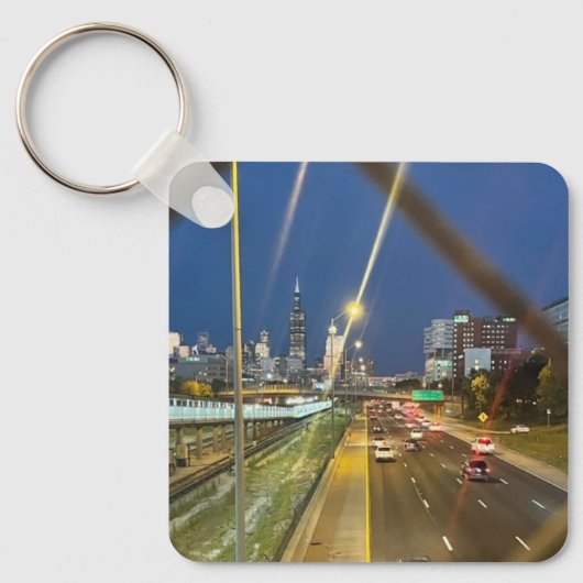 Durch den Zaun Schlüsselanhänger (Vorderseite)