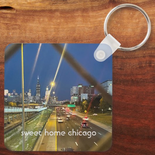 Durch den Zaun Schlüsselanhänger (Rückseite)