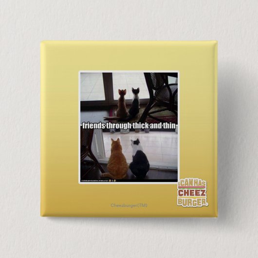 Durch dick und dünn button (Vorderseite)