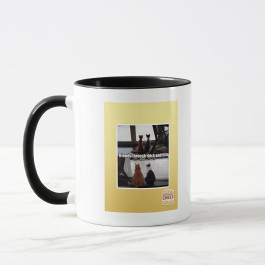 Durch dick und dünn tasse (Links)