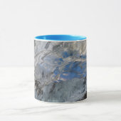 Durch dickes Eis schauen Tasse (Zentrum)