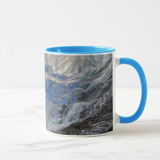 Durch dickes Eis schauen Tasse (Rechts)