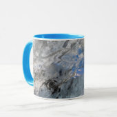 Durch dickes Eis schauen Tasse (Vorderseite Links)