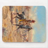 Durch die Alkali, 1904 von Charles Marion Russell Mousepad (Vorne)