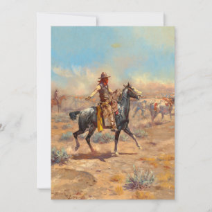 Durch die Alkali von Charles Marion Russell Einladung